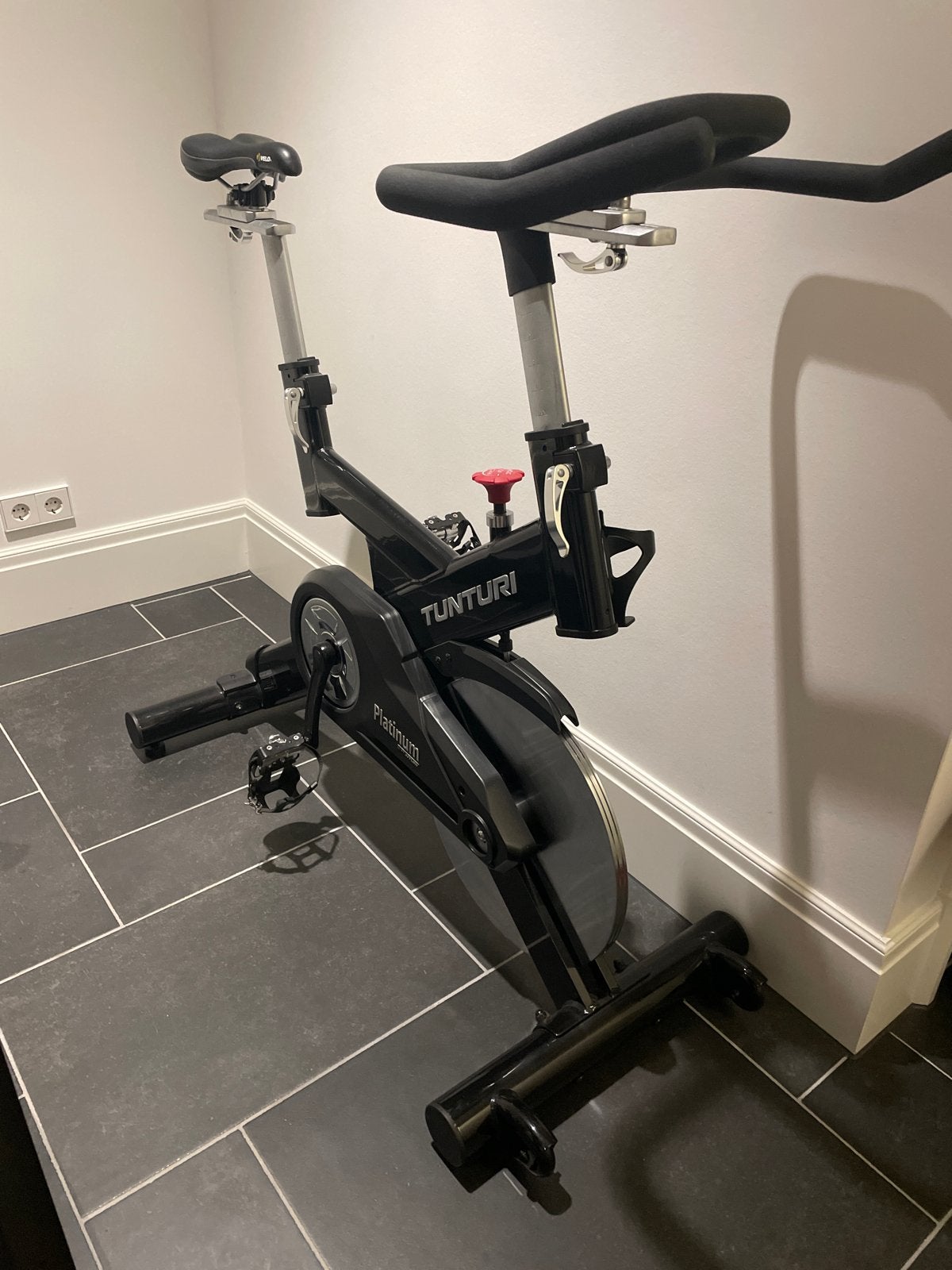 Tunturi Platinum Luxe Spinningfiets - Zo goed als nieuw, Ophalen, Spinningfiets, Zo goed als nieuw, Metaal