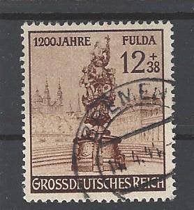 Duitsland, Duitse Rijk Michelnummer 886 gestempeld, Verzenden, Overige periodes, Gestempeld