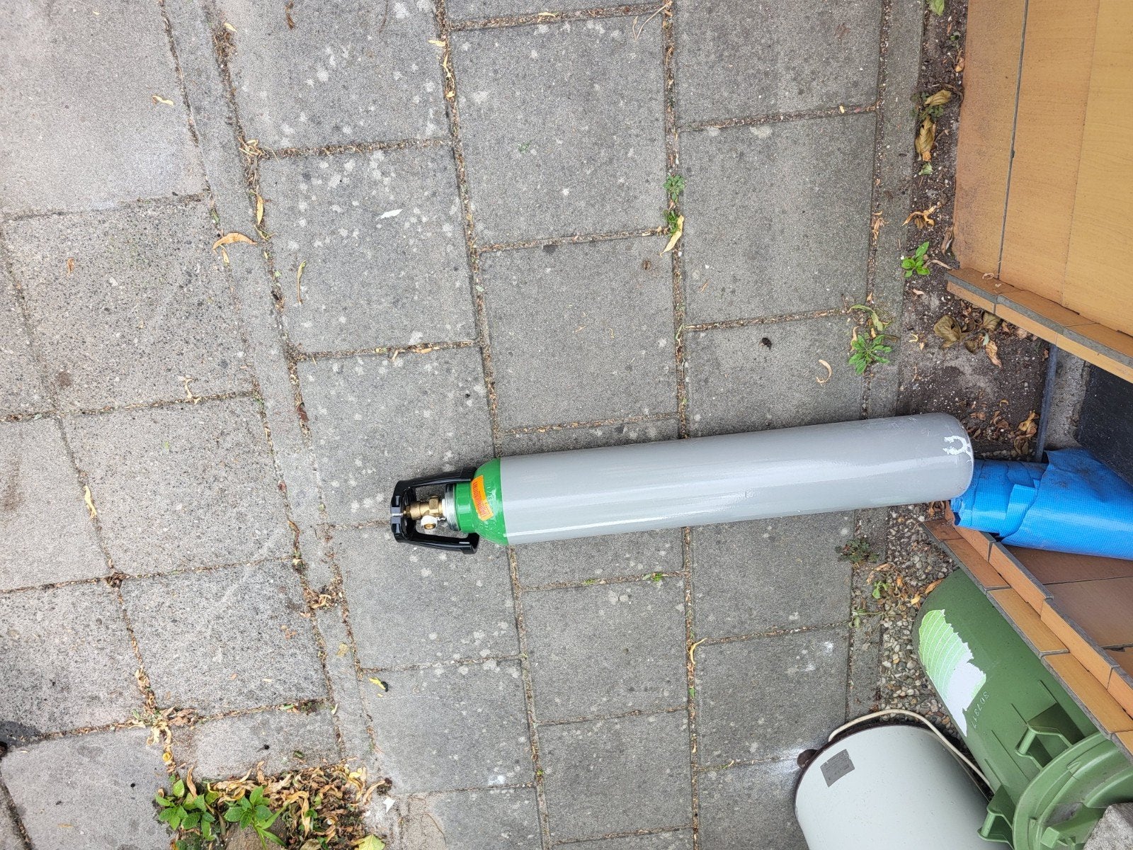 argon gasfles voor lassen, Ophalen of Verzenden, Zo goed als nieuw, Tig