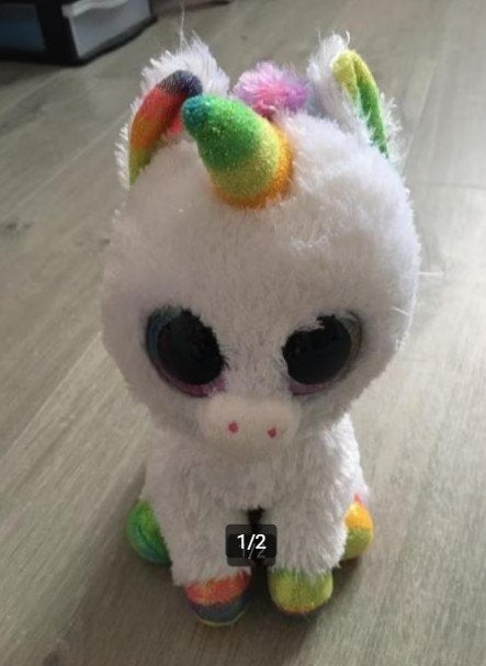 Ty unicorn pixy., Eenhoorn, Ophalen of Verzenden, Zo goed als nieuw, Wasbaar