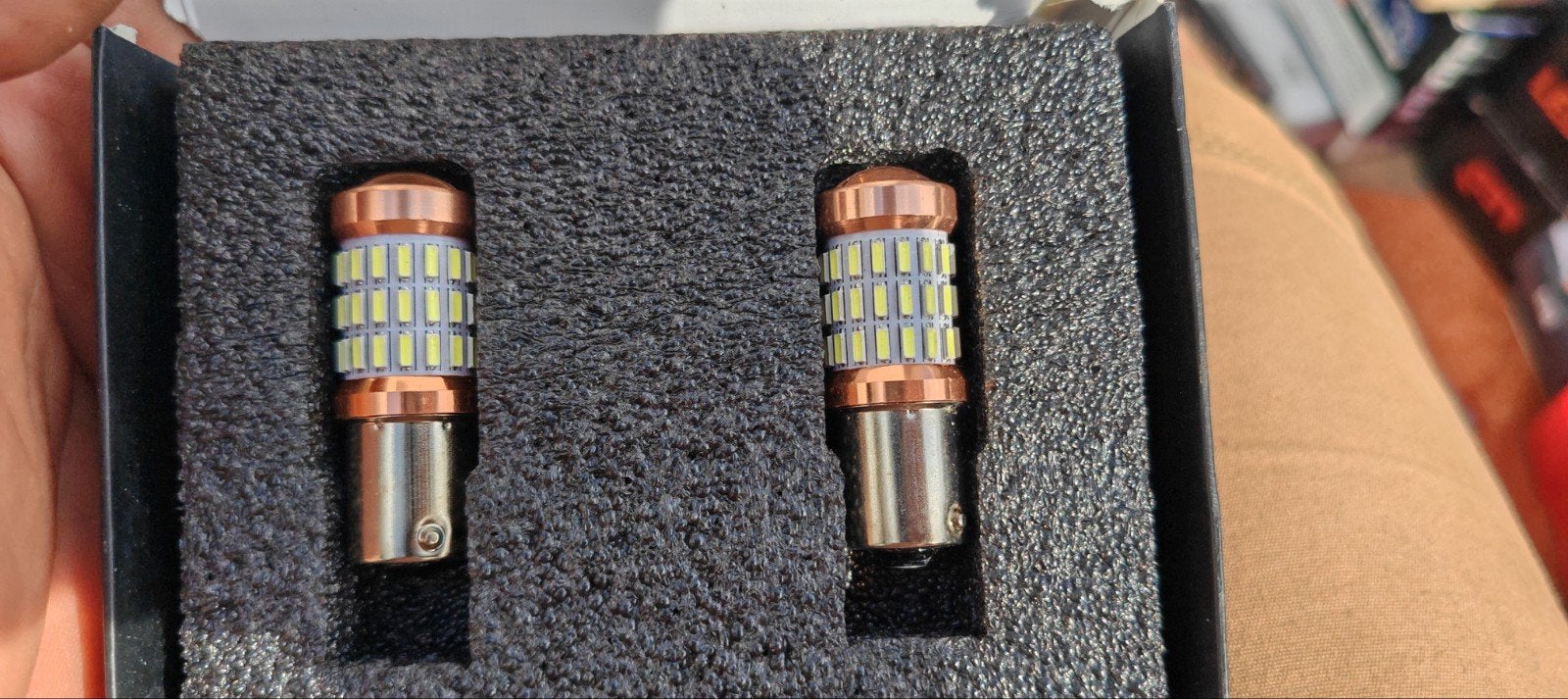 BAU15S / PY21W Can-Bus LED set, Auto diversen, Ophalen of Verzenden