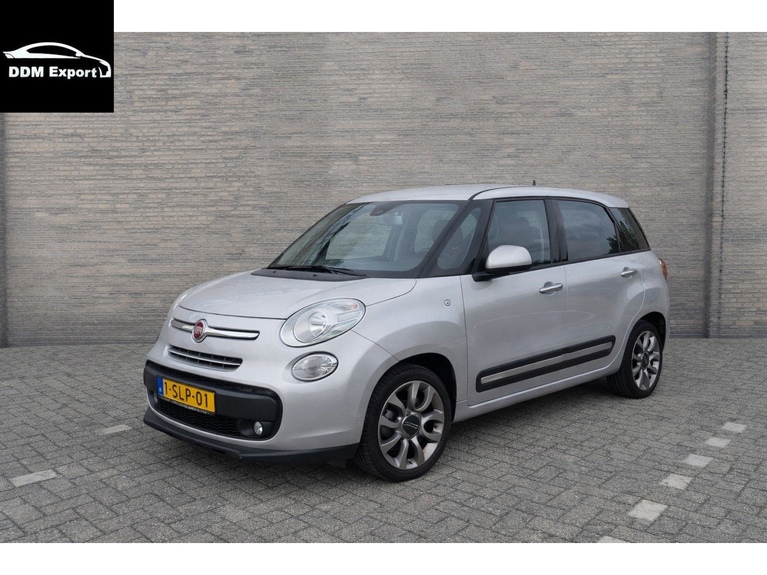 Fiat 500L Living 0.9 TwinAir Lounge 7p. CLIMA (bj 2013), Auto's, Fiat, Stof, Gebruikt, 7 stoelen, Origineel Nederlands