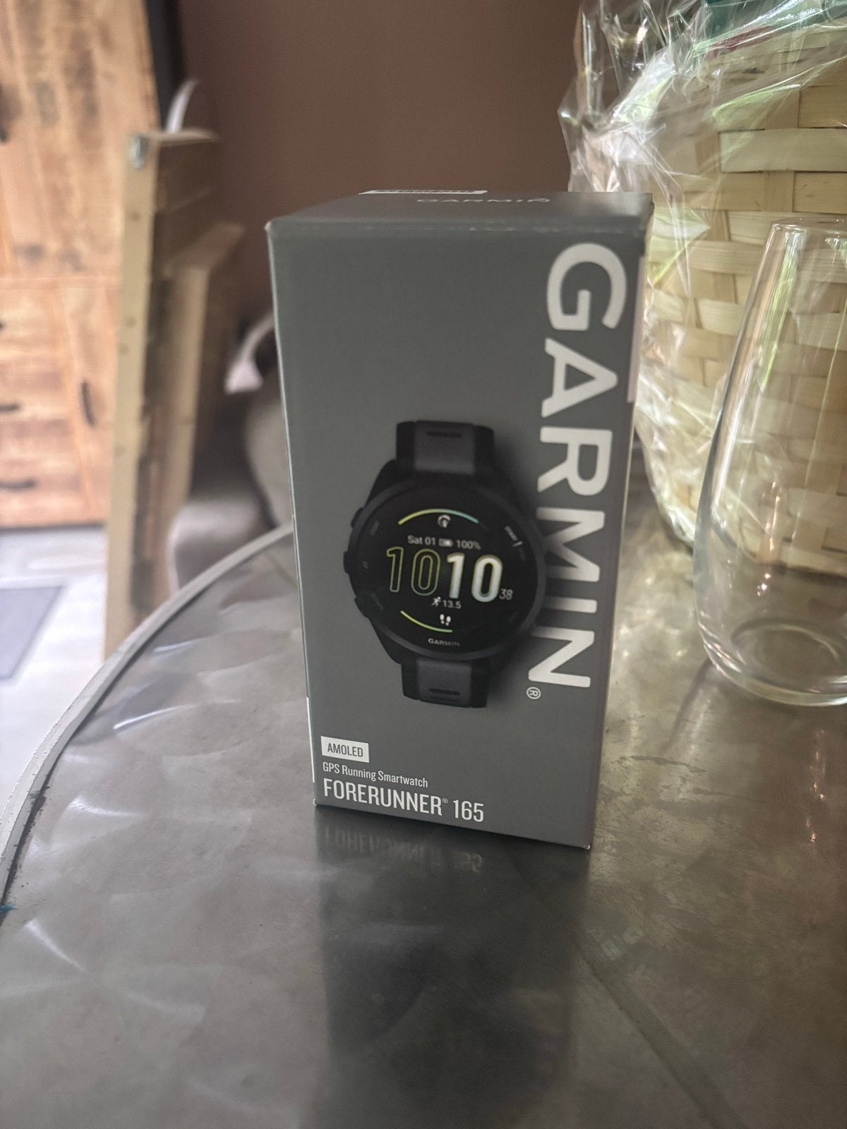 Splinternieuwe Garmin Forerunner 165 Zwart/Grijs, Ophalen, Afstand, Zwart, Nieuw