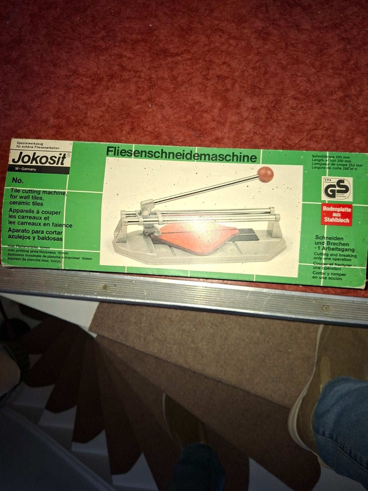 Jokosit Tegelsnijder - Fliessenschneidemaschine, Doe-het-zelf en Verbouw, Gereedschap | Handgereedschap, Ophalen of Verzenden