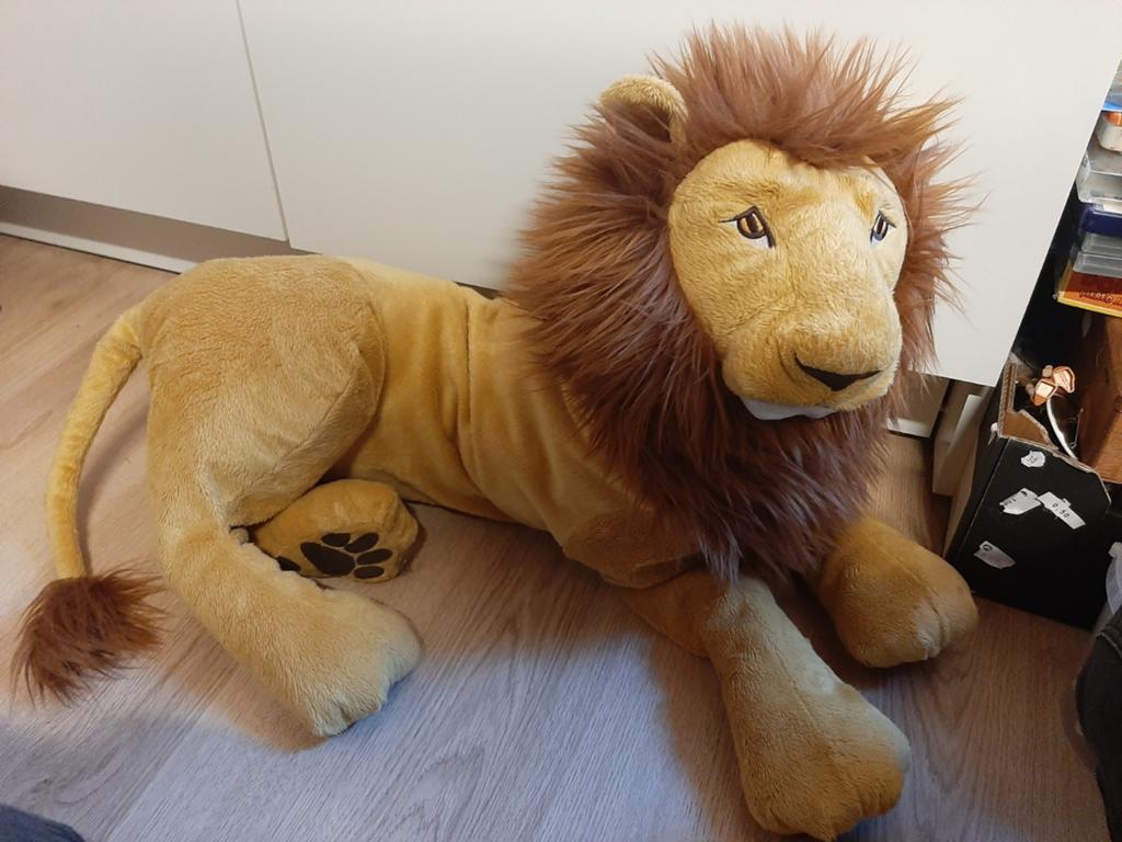 IKEA leeuw knuffel, Ophalen of Verzenden
