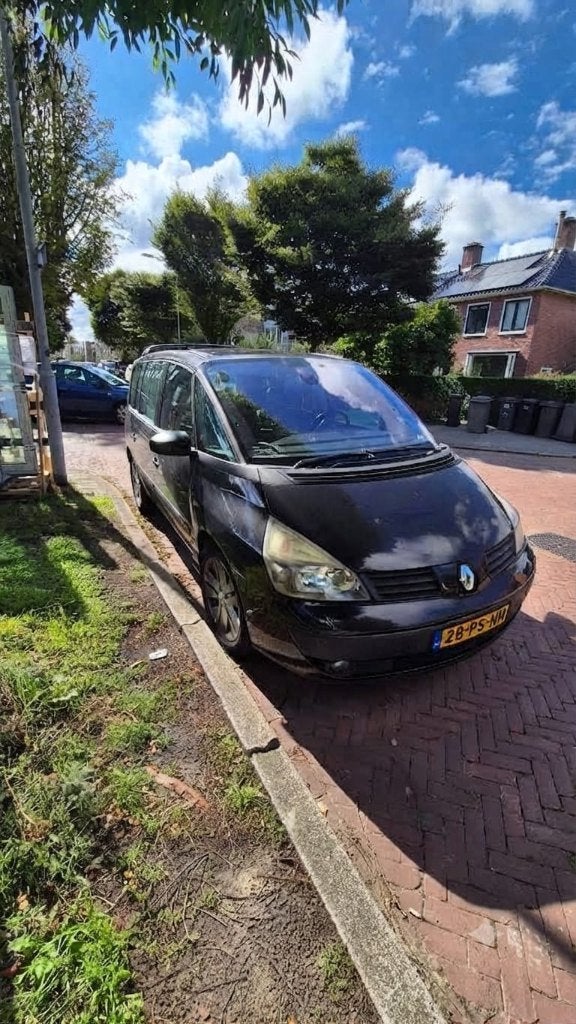 Renault Espace 2.0 16V Turbo nieuwe APK goede staat, Auto's, Voorwielaandrijving, 1998 cc, Zwart, 4 cilinders