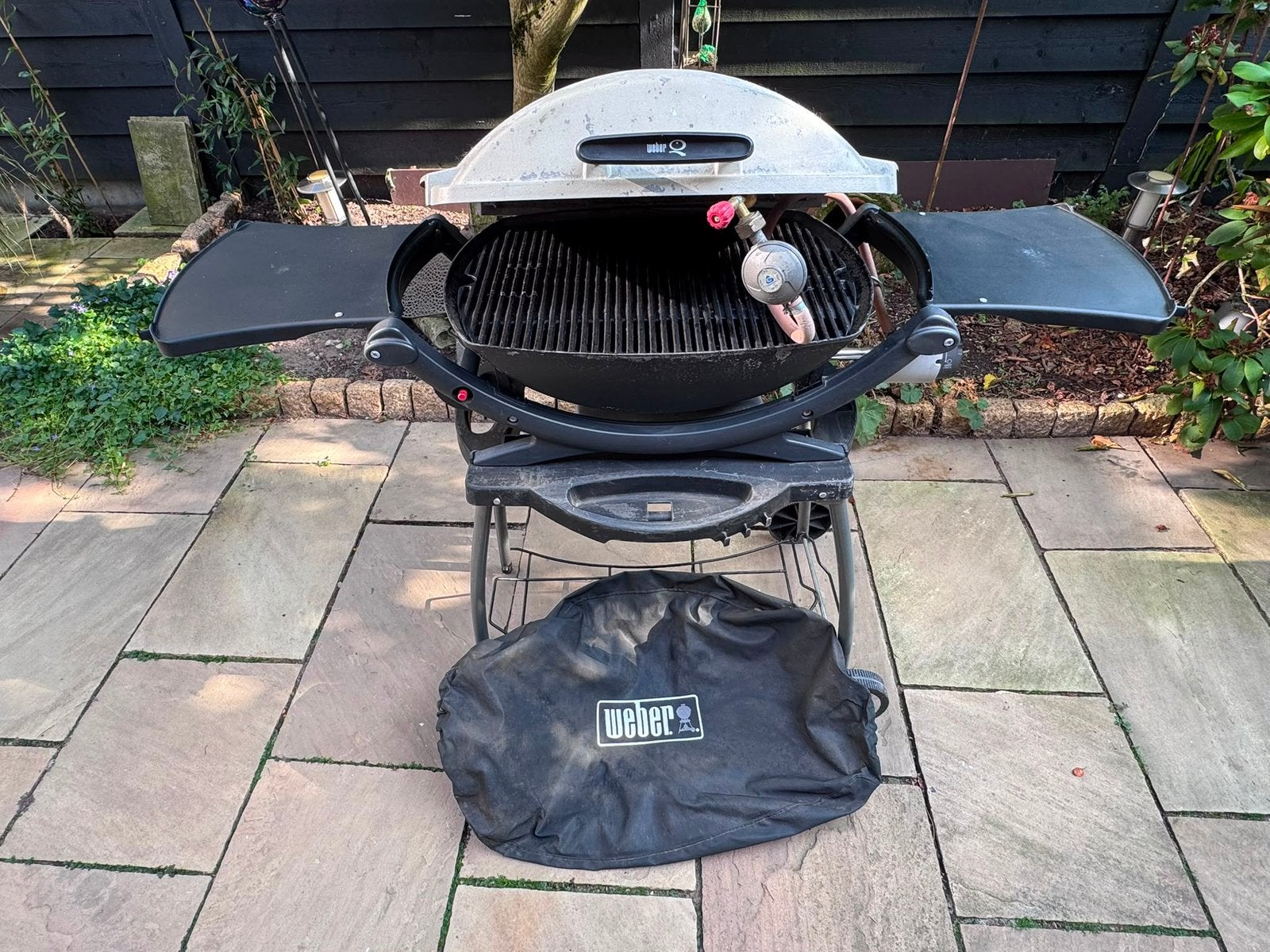 Weber gas BBQ, Ophalen, Gebruikt