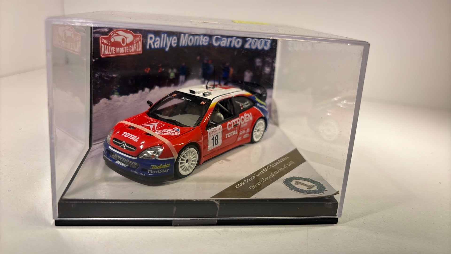 Citroen xsara wrc rally vitesse 1.43, Hobby en Vrije tijd, Modelauto's | 1:43, Overige merken, Auto, Ophalen of Verzenden, A