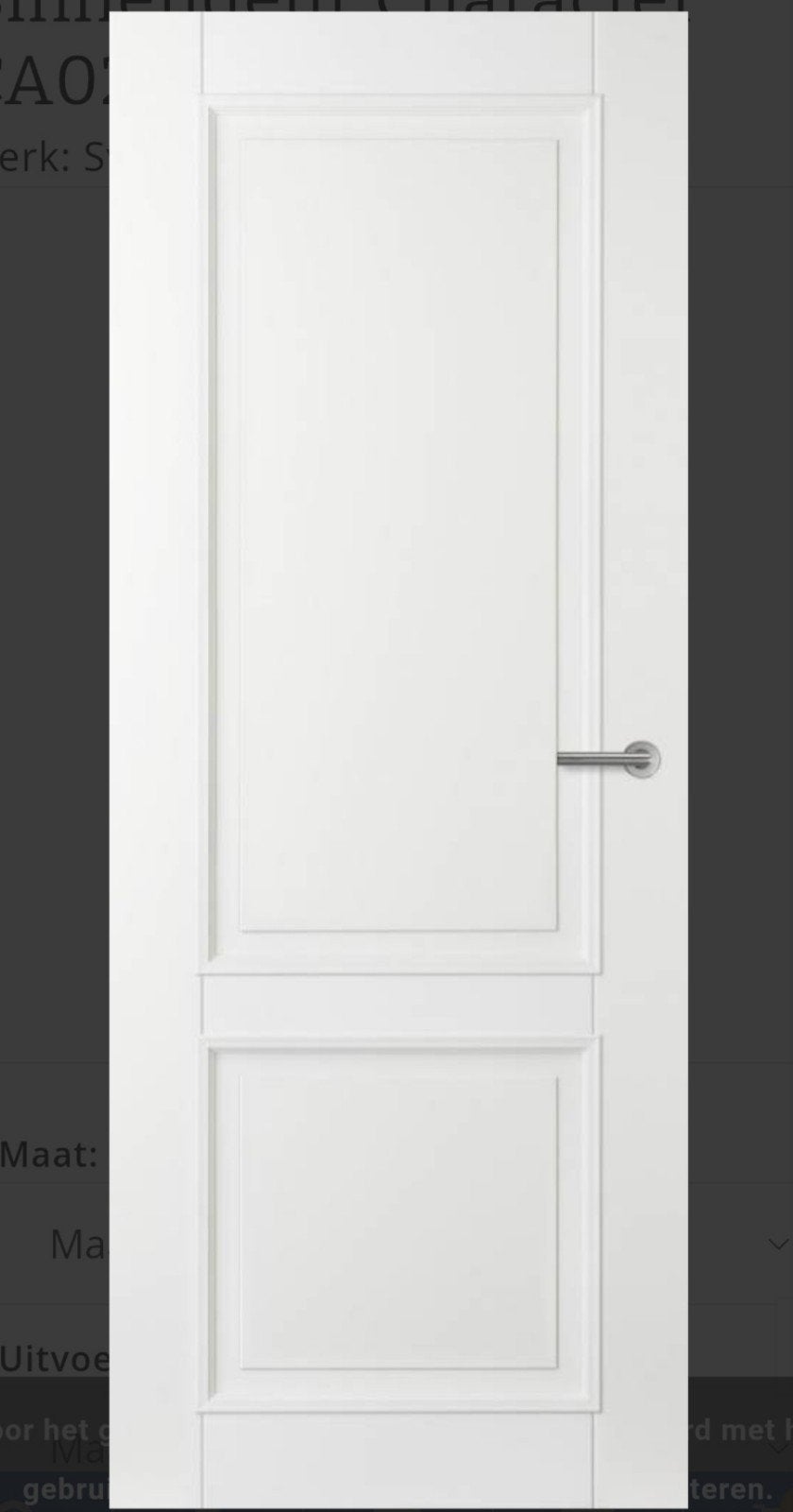 Svedex CA02 Character, 80 tot 100 cm, 215 cm of meer, Binnendeur, Nieuw