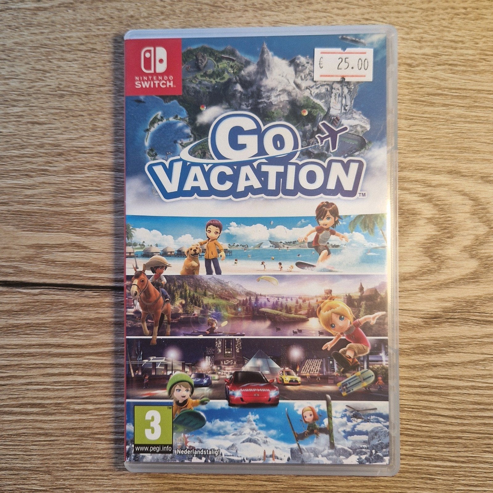 Go Vacation Nintendo Switch Compleet, Avontuur en Actie, 1 speler, Virtual Reality, Ophalen of Verzenden