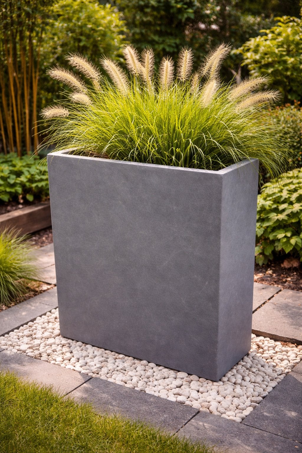 Grote Terrasafzetters - Betonkleur- l 80 cm, Ophalen, Overige materialen, Nieuw, 60 tot 100 cm