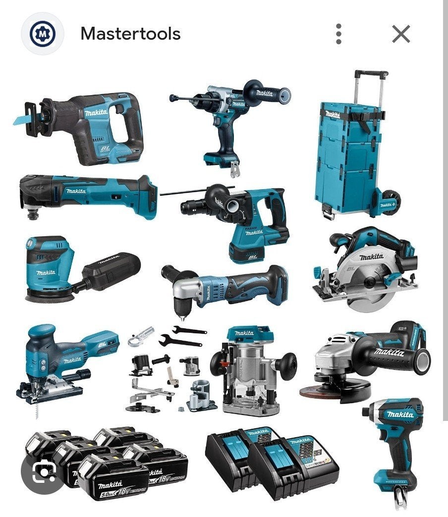 accu gereedschap set ferrex, Gebruikt