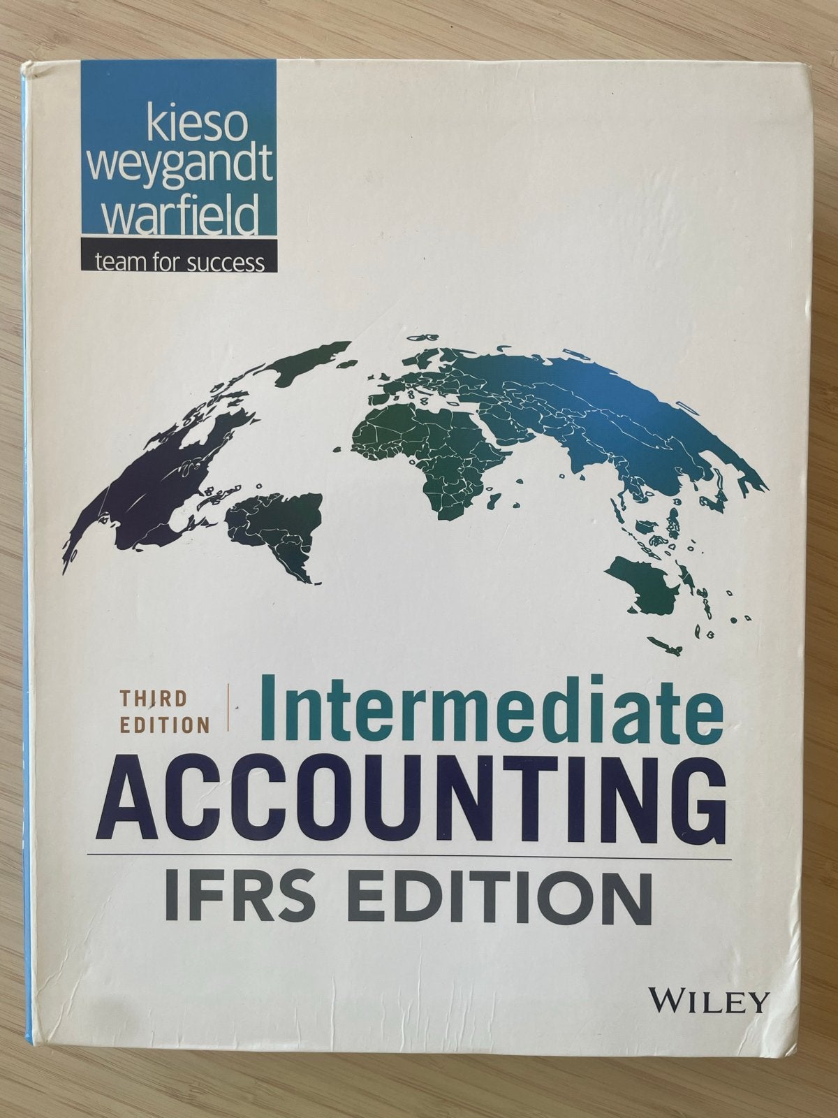 Intermediate Accounting IFRS Edition - Kieso Weygandt Warfie, Ophalen of Verzenden, Gamma, Gelezen, HBO