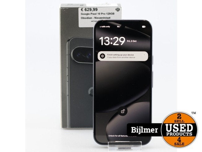 Google Pixel 10 Pro 128GB Obsidian - Nieuwststaat, Google, Zo goed als nieuw, Press@google.com, 1600 Amphitheatre Parkway
Mountain View, CA 94043
USA