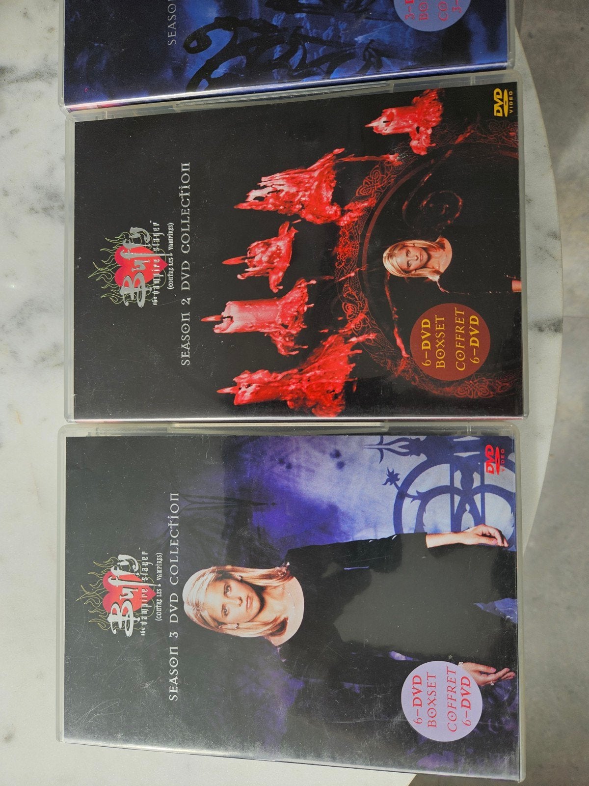 Buffy the Vampire Slayer DVD Collectie Seizoen 1, 2 & 3, Cd's en Dvd's, Seizoen 1, Ophalen of Verzenden, Extra's, Vanaf 12 jaar