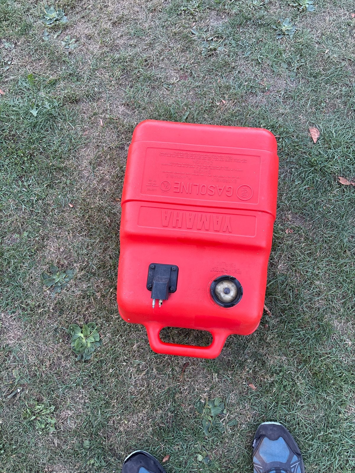 Yamaha buitenboordmotor brandstoftank 25 liter, Watersport en Boten, Accessoires en Onderhoud, Ophalen, Gebruikt, Motor en Techniek