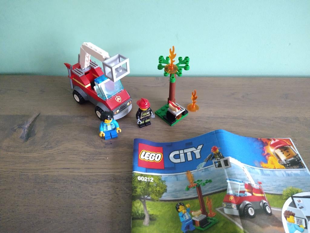 Lego City 60212 barbecue brand brandweer, Compleet, City, Lego, Ophalen of Verzenden