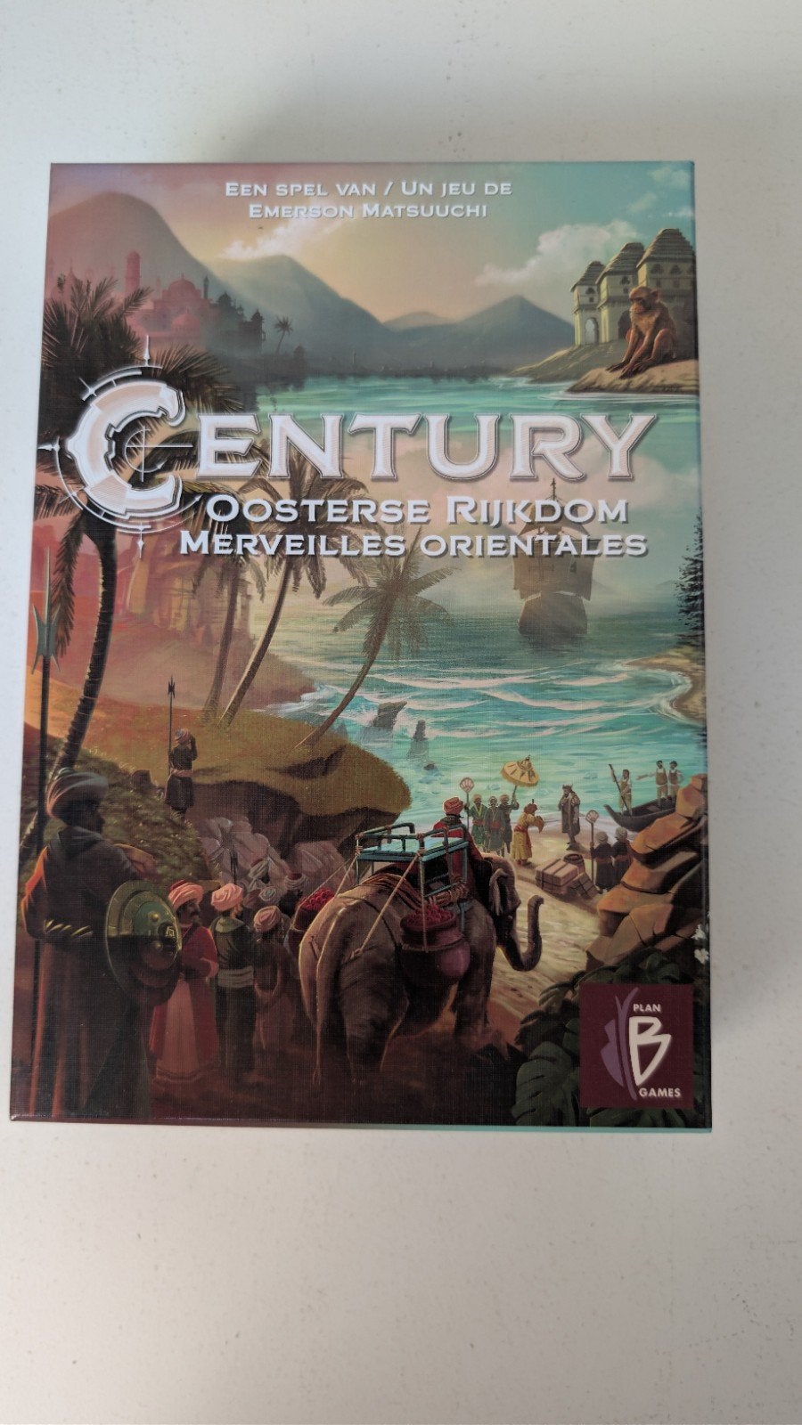 Century Oosterse Rijkdom bordspel, Een of twee spelers, Ophalen of Verzenden, Zo goed als nieuw, Plan B Games