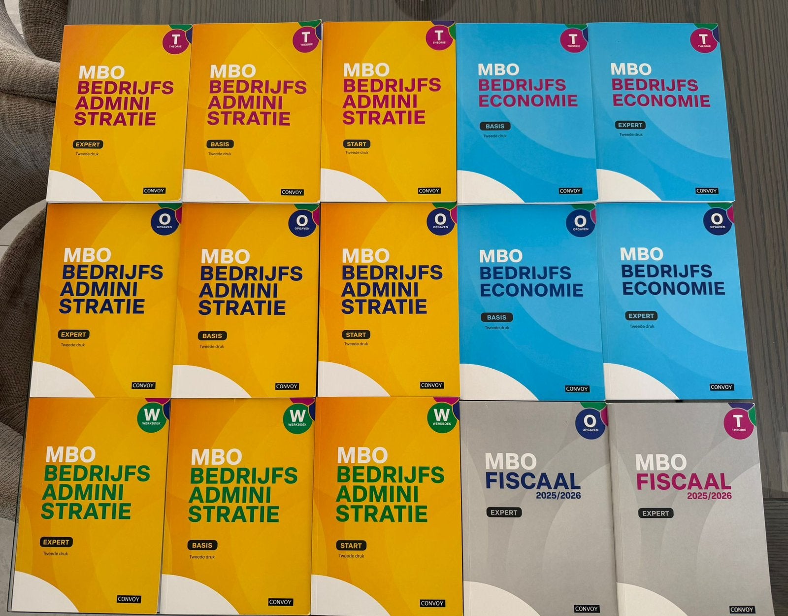 Boeken Pakket MBO 4, Ophalen of Verzenden, Zo goed als nieuw, Overige niveaus, Bedrijfseconomie of M&O