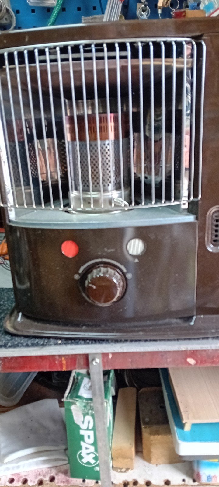 Tectro Zibro R25x-TC Petroleumkachel met nieuwe kous, Gebruikt, Overige brandstoffen, Petroleumkachel, Ophalen of Verzenden