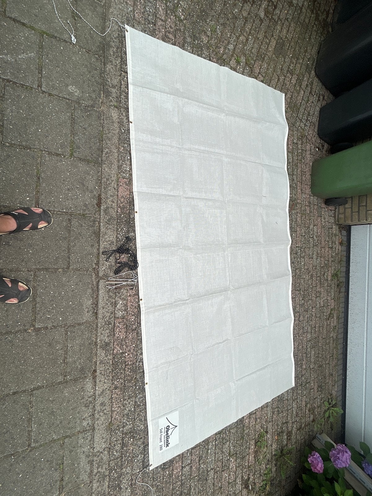 Obelink Soll Front 280 voortentluifel sunblocker, Caravans en Kamperen, Verzenden, Gebruikt