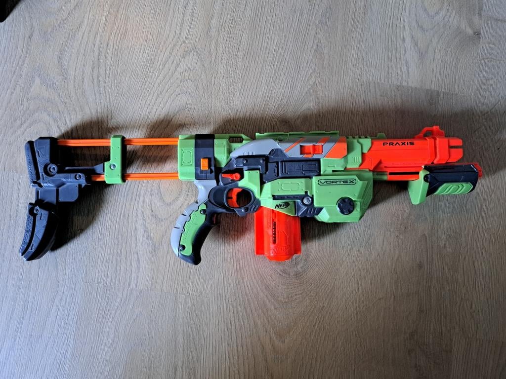 Nerf vortex, Ophalen