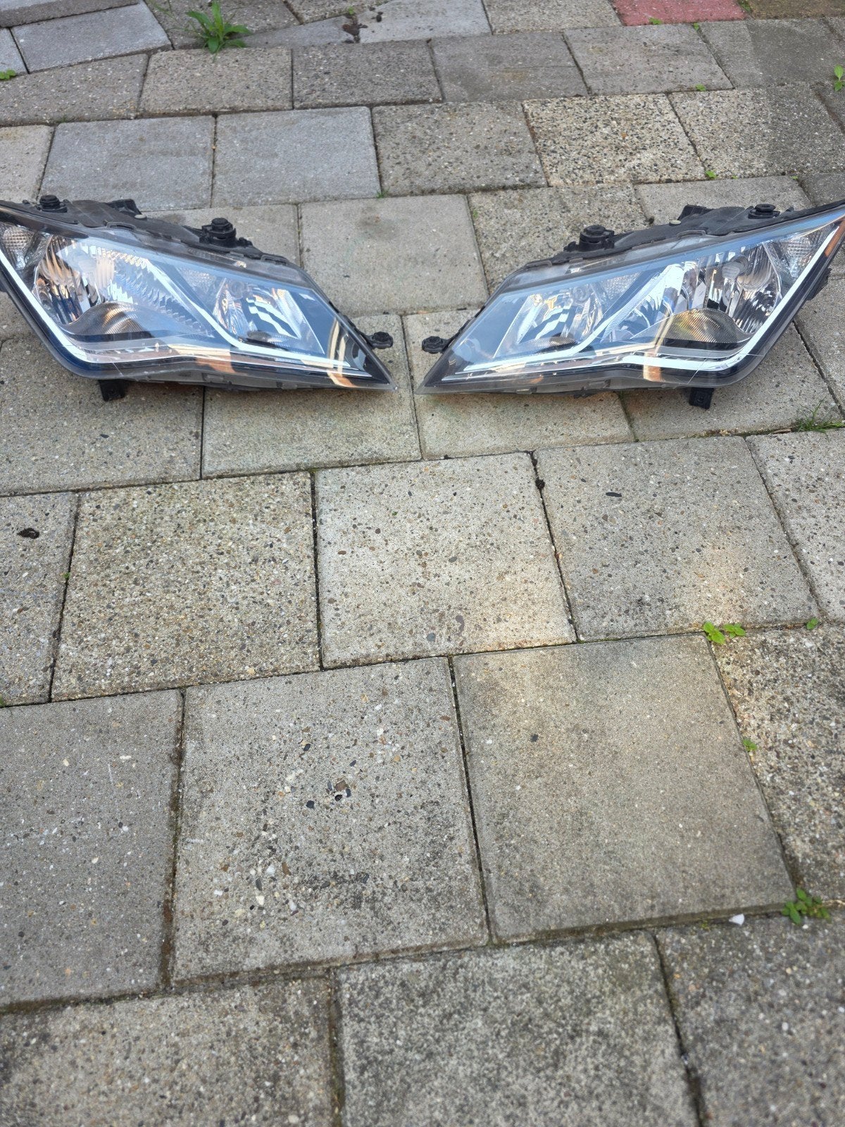Seat Leon koplampen (set), Auto-onderdelen, Verlichting, Ophalen of Verzenden, Gebruikt, Seat