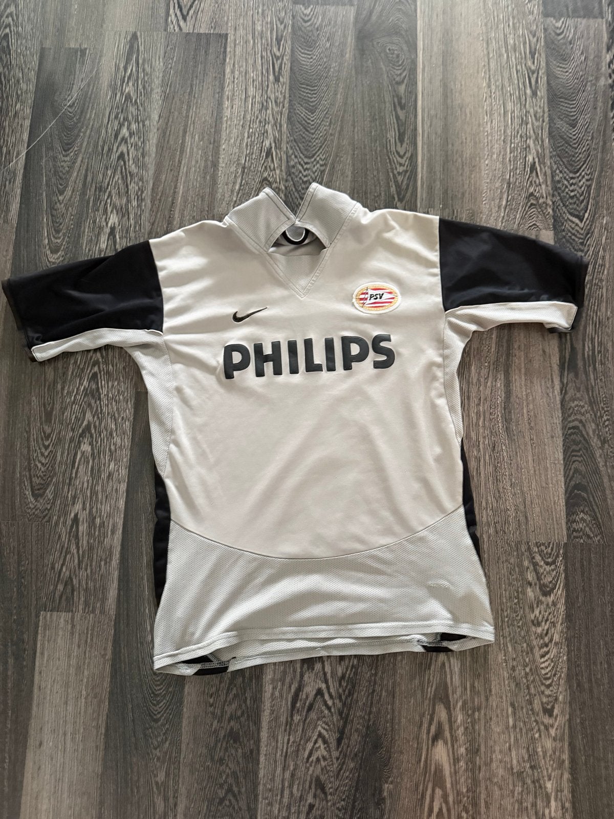 PSV Thuisshirt 03-05 Nike Philips Maat XS, Verzenden, Zo goed als nieuw, Voetbal, Grijs