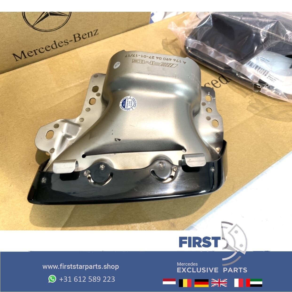 W176 A45 W117 CLA45 W156 GLA45 AMG UITLAAT SIERSTUKKEN SET Z, Auto-onderdelen, Gebruikt, -, Ophalen of Verzenden, -