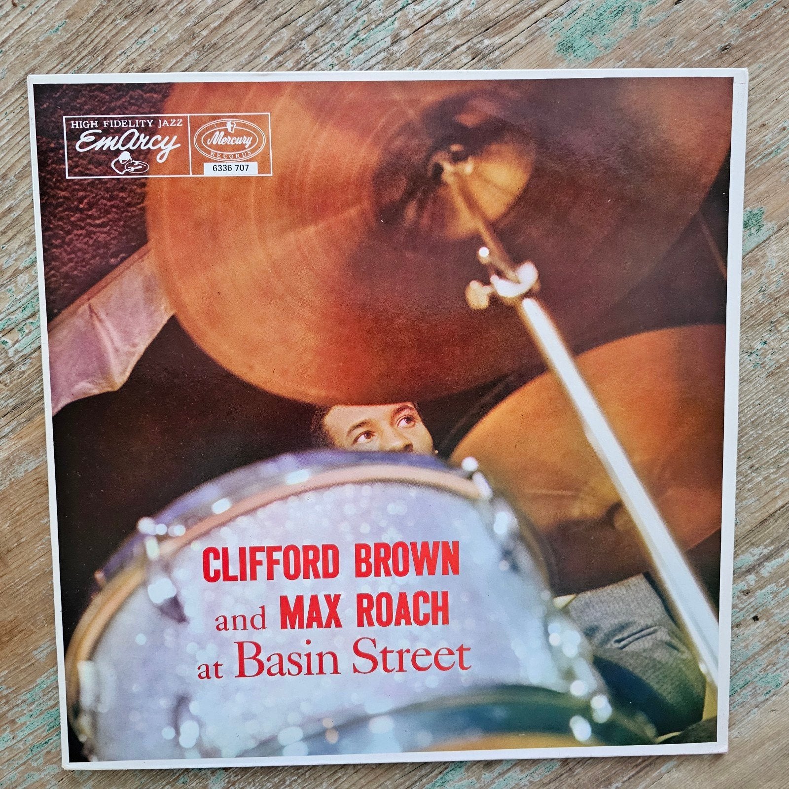 Clifford Brown and Max Roach at Basin Street, Ophalen of Verzenden, Zo goed als nieuw, 1940 tot 1960, 12 inch