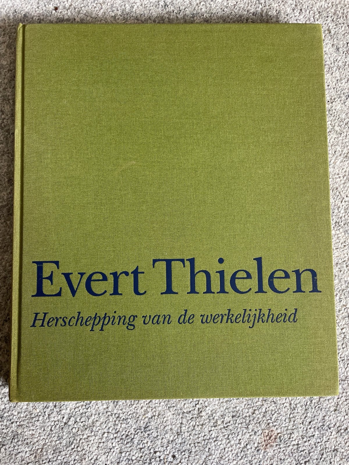 Evert Thielen: Herschepping van de werkelijkheid, Ophalen of Verzenden, Zo goed als nieuw