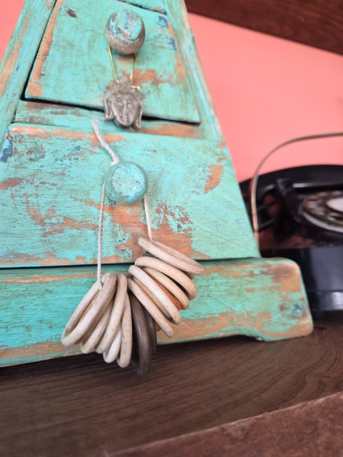 bundel houten ringen, Ophalen of Verzenden