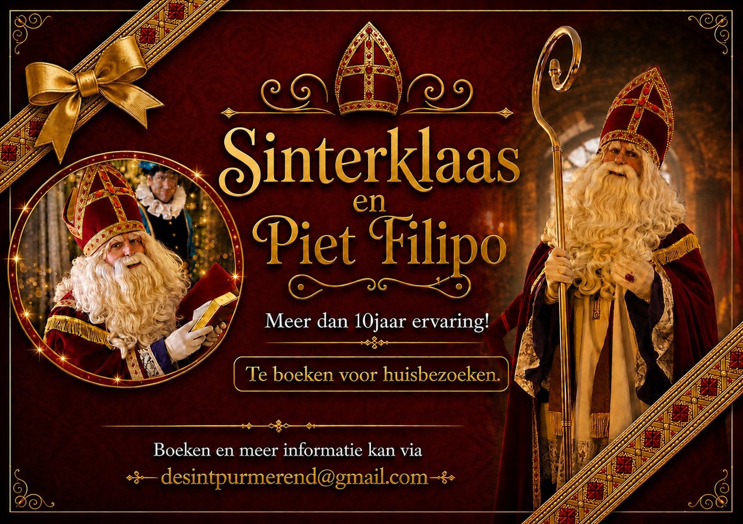 Sinterklaas op huisbezoek in Purmerend, Diversen, Sinterklaas, Ophalen of Verzenden