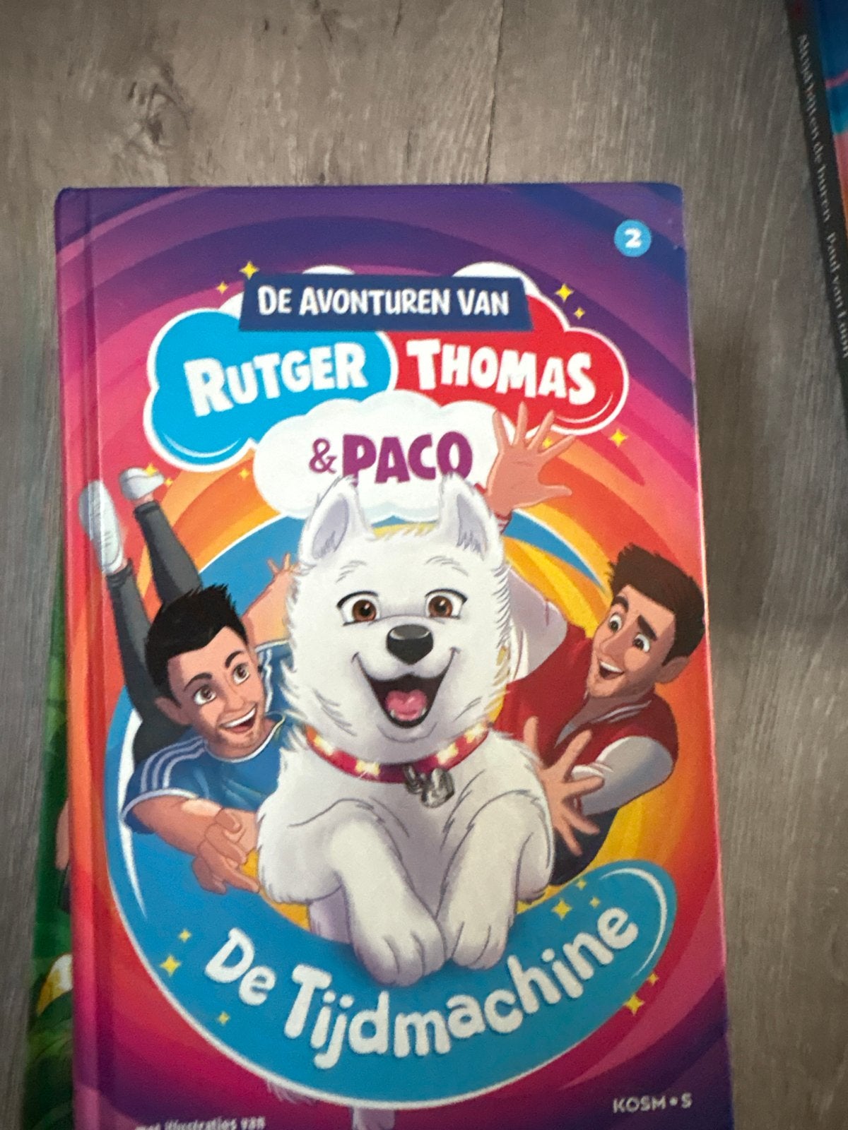 De Avonturen van Rutger, Thomas & Paco: De Tijdmachine, Boeken, Kinderboeken | Jeugd | onder 10 jaar, Ophalen of Verzenden, Zo goed als nieuw