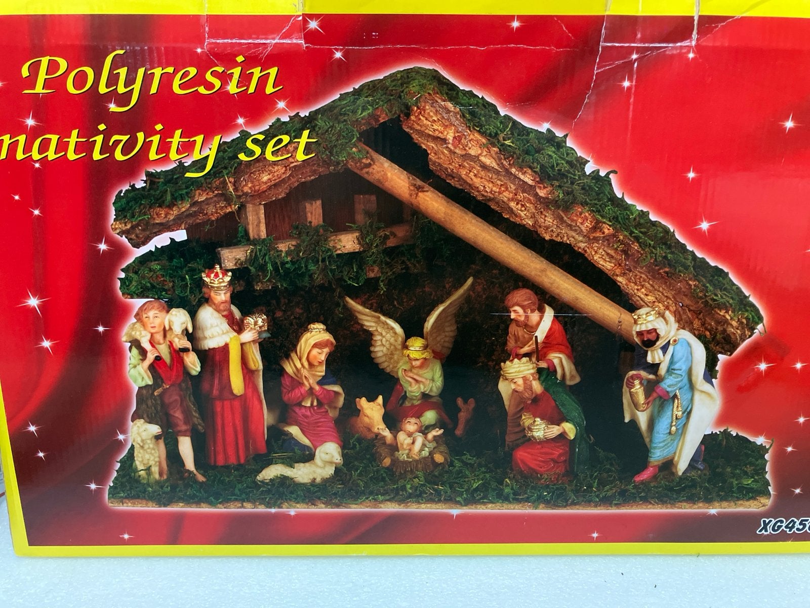 Kerststal compleet, Ophalen of Verzenden, Zo goed als nieuw