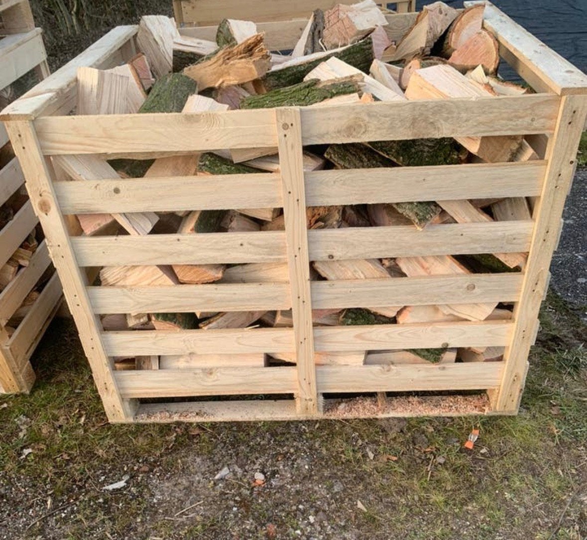 Eiken en essen, 6 m³ of meer, Ophalen, Eikenhout, Blokken