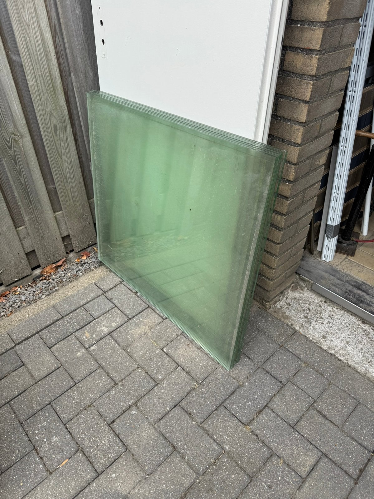 Veiligheids glas 6 stuks ca 800x900, Ophalen, Gebruikt, Minder dan 100 cm, Glas