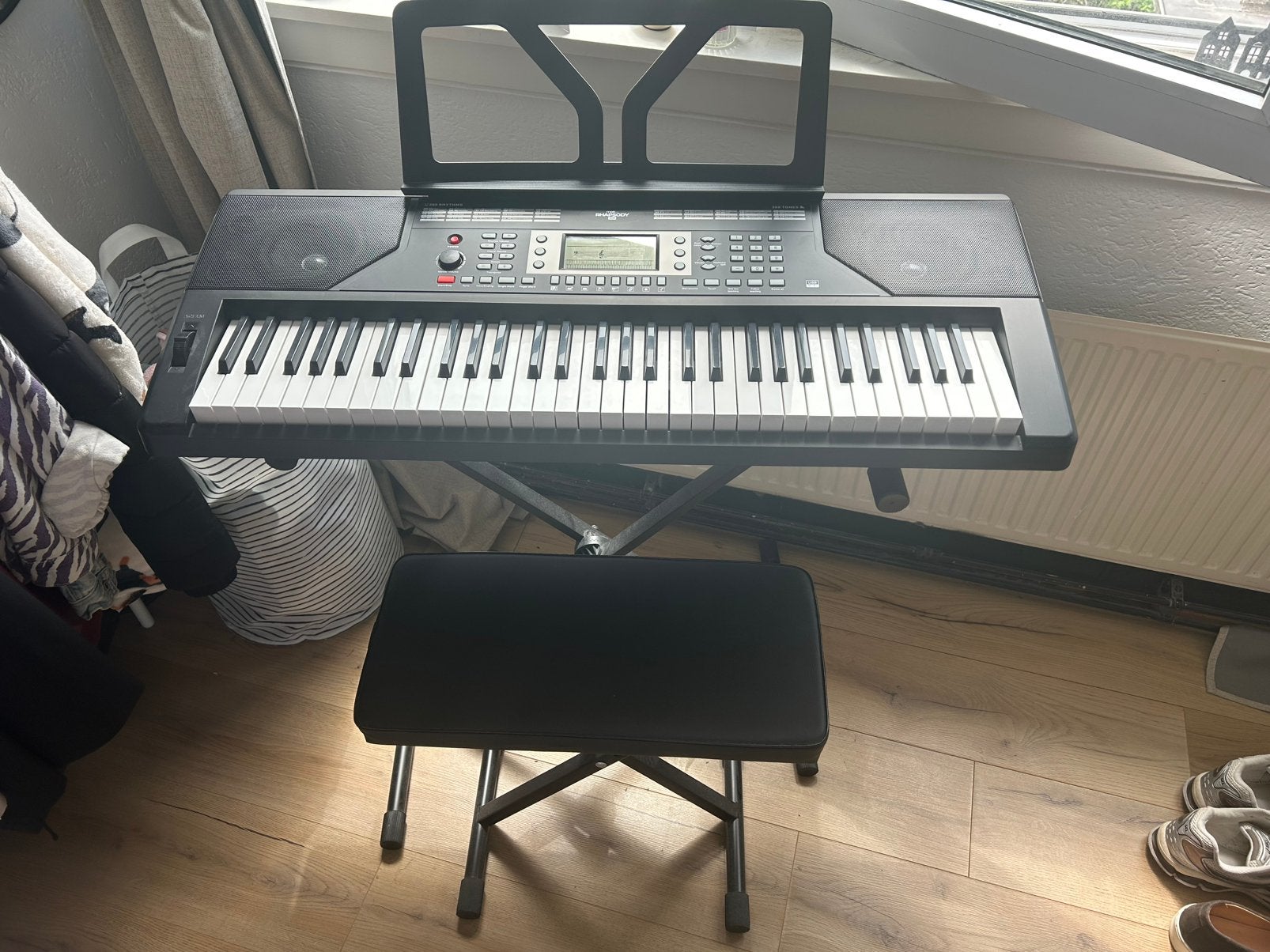 MAX Rhapsody61P compleet keyboard set - 61 toetsen, 61 toetsen, Nieuw, Aanslaggevoelig, Ophalen