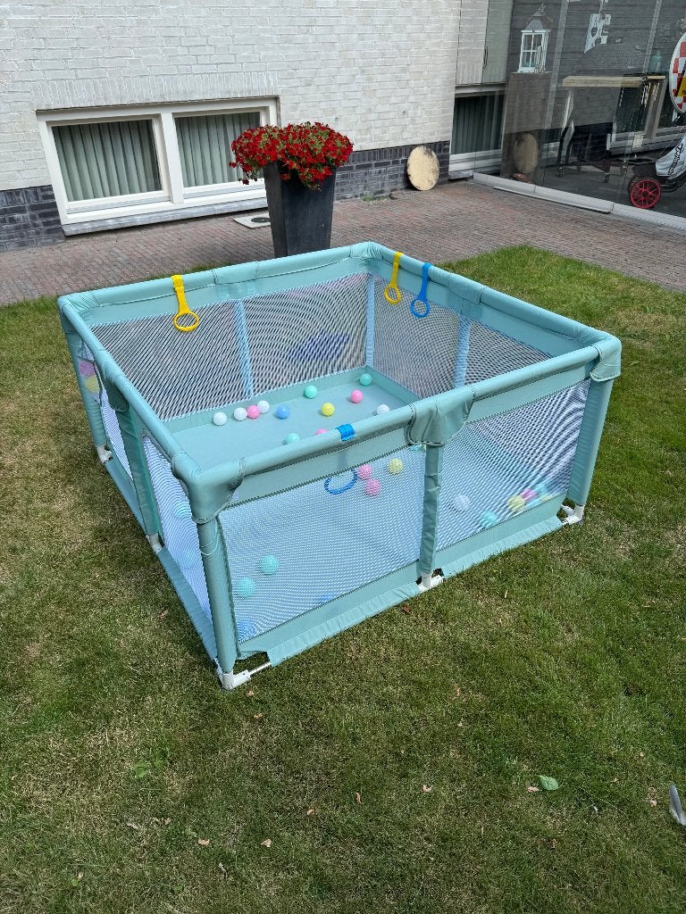 Grondbox 120x120 cm - NIEUW - Playpen - Speelbox, Kinderen en Baby's, Ophalen of Verzenden, Nieuw, Vierkant