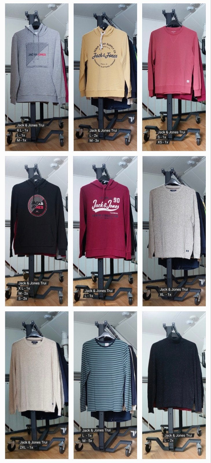 Partij verkopen! Diverse Merkkleding Jack & Jones Truien/Swe, Kleding | Heren, Ophalen of Verzenden, Nieuw, Overige maten