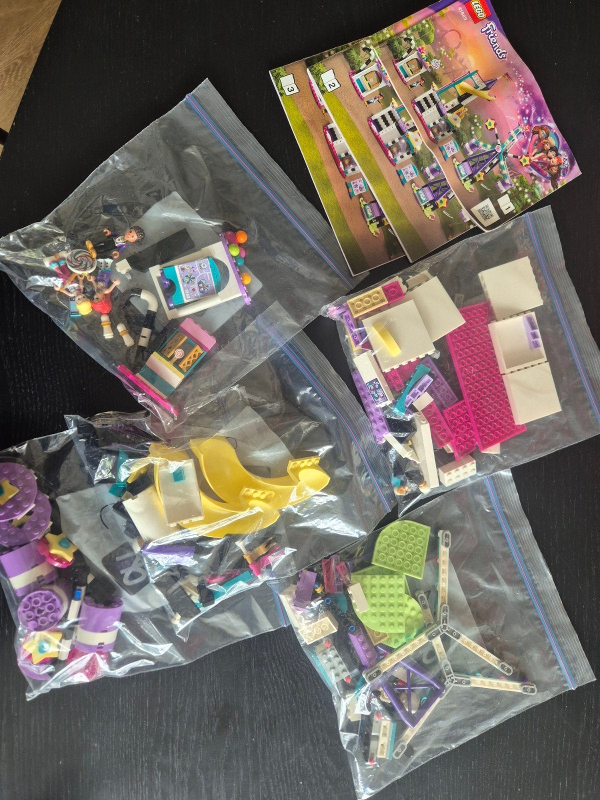 LEGO Friends 41689 Magisch Reuzenrad en Achtbaan, Ophalen of Verzenden, Gebruikt, Overige merken