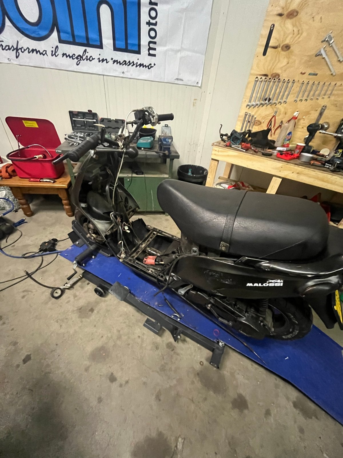 Piaggio Typhoon Project Scooter ( geen 123), Ophalen of Verzenden, Gebruikt