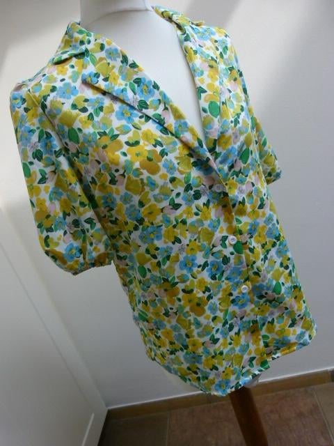 Blouse gebloemd Shein S 36, Overige kleuren, Ophalen of Verzenden, Zo goed als nieuw, Maat 36 (S)