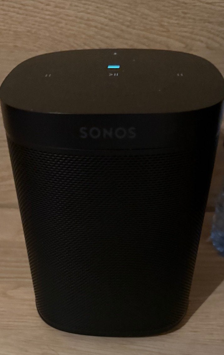 Sonos one Gen 1 te koop in kleur zwart, Audio, Tv en Foto, Verzenden, Zo goed als nieuw