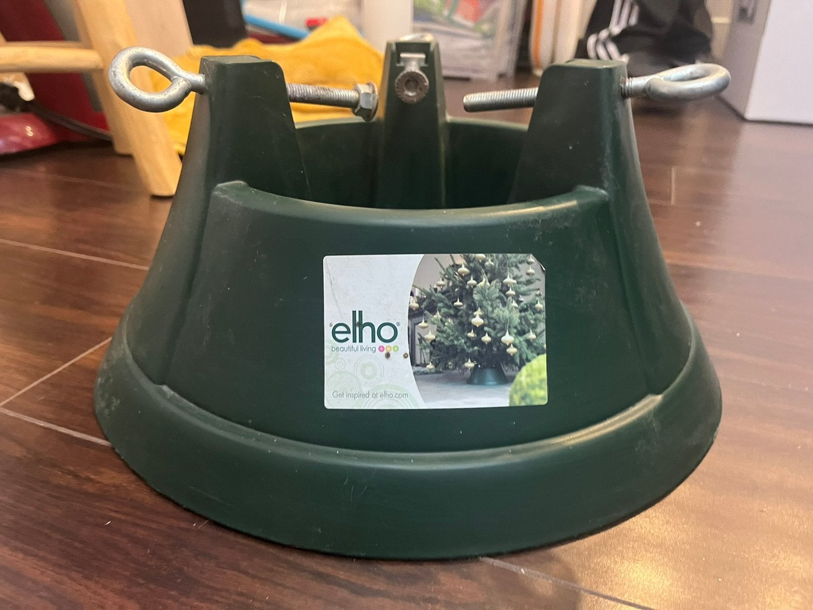 Elho kerstboomstandaard Nordmann D 39cm groen, Ophalen of Verzenden, Zo goed als nieuw