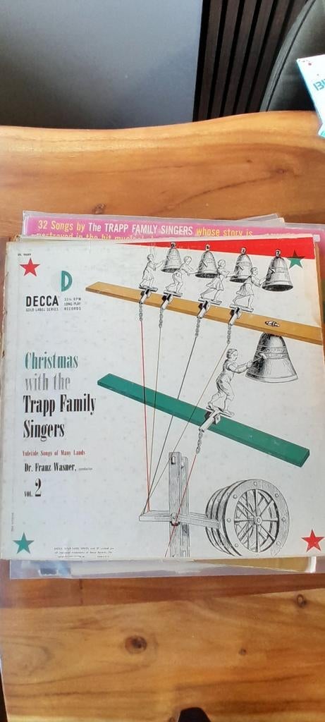 LP: Christmas with the Trapp Family Singers Vol. 2, Ophalen of Verzenden, Voor 1960, Gebruikt, 12 inch