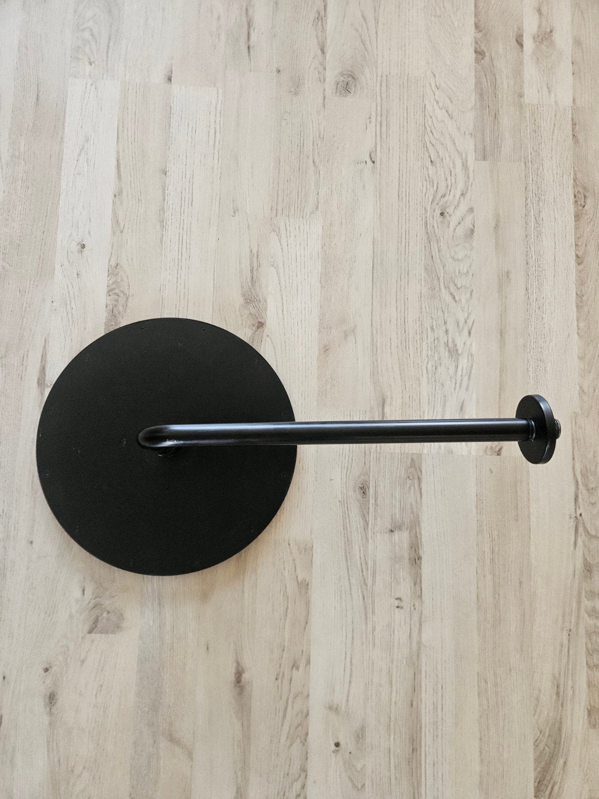 Mat zwarte regendouchekop - 30 cm diameter, Ophalen, Zo goed als nieuw, Douche