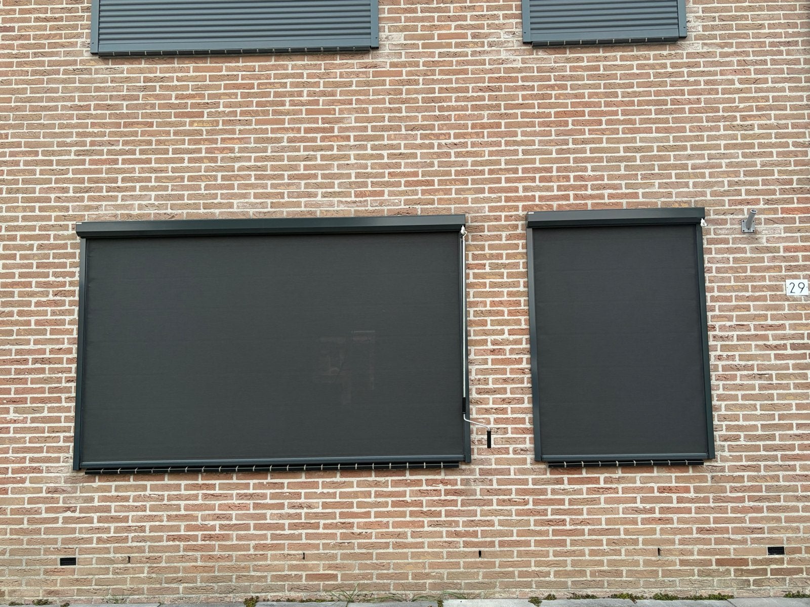 Zonneschermen / Rolluiken - Grijs, Doe-het-zelf en Verbouw, Ophalen, Gebruikt, 100 tot 150 cm, 150 tot 200 cm