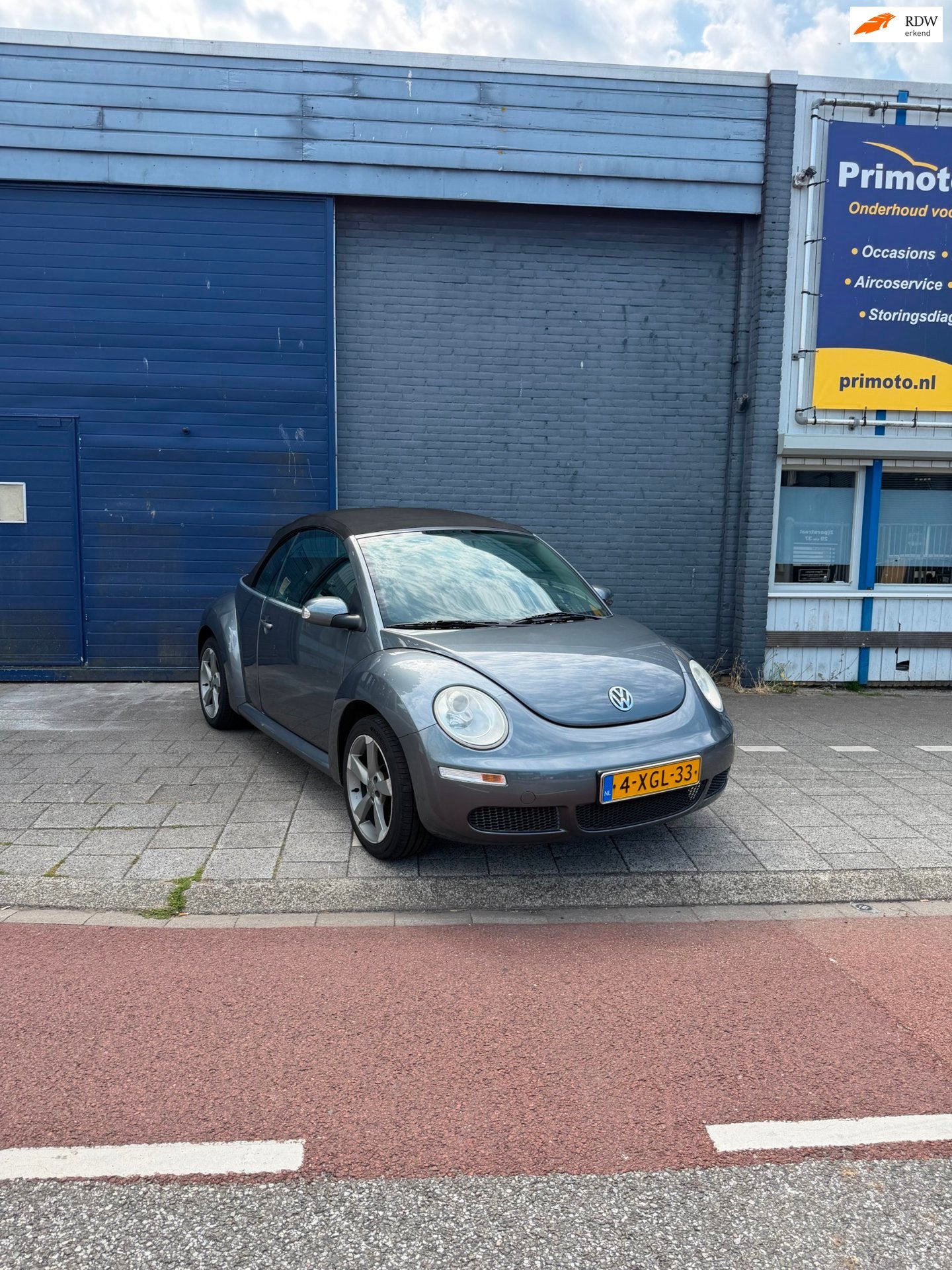 Volkswagen New Beetle Cabriolet 1.4-16V Trendline, Auto's, Voorwielaandrijving, Gebruikt, Beetle (Kever), 4 cilinders