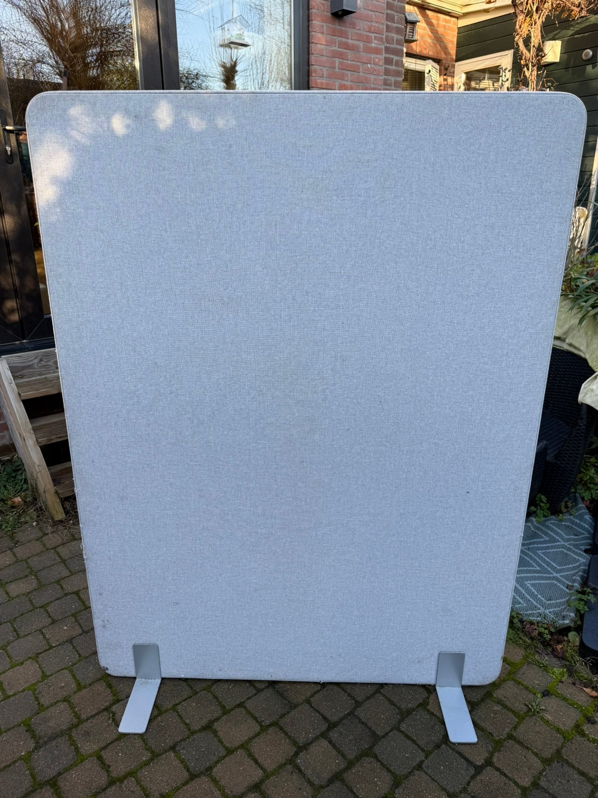 2x Akoestische scheidingswand op voet 160x120, Ophalen, Zo goed als nieuw